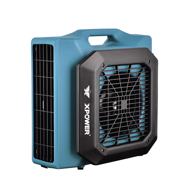 Xpower PL-700A Compact 240W lågprofil luftmover med eluttag