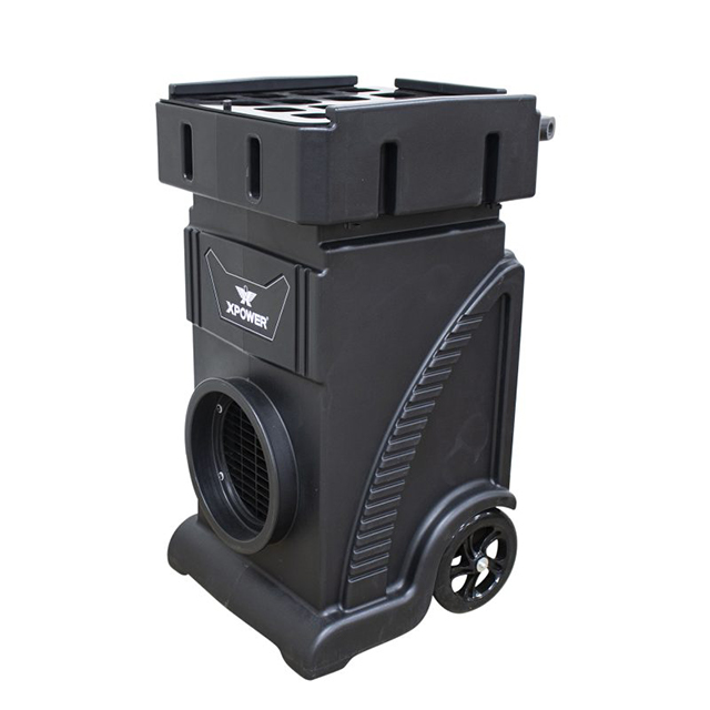 XPower AP-1500D 600CFM DC بدون برس موتور HEPA تصفیه هوا 