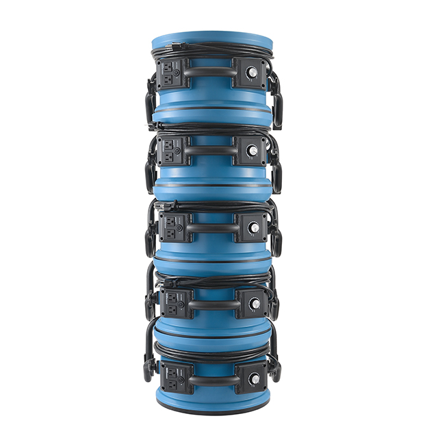 XPOWER X-34AR 1520CFM OTOČN&Yacute; AXI&Aacute;LN&Iacute; VENTIL&Aacute;TOR S NAP&Aacute;JEN&Iacute;M