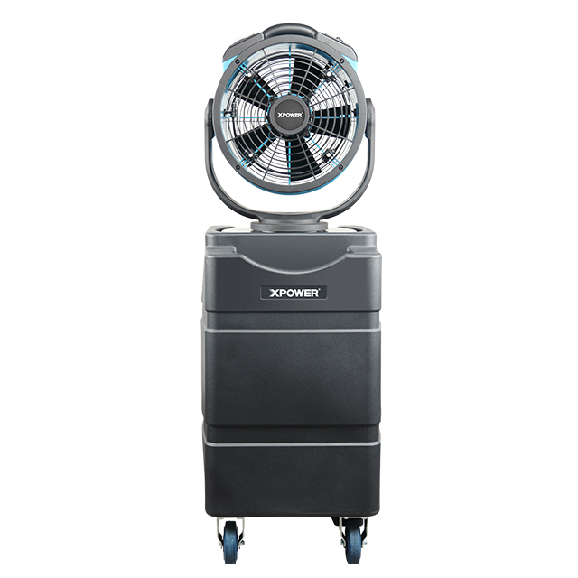 XPower FM-88WK ventilator z visoko zmogljivostjo z vgrajeno črpalko, rezervoarjem vode