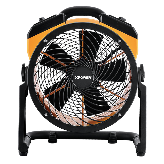 XPOWER FC-100 11' 900 CFM เครื่องหมุนเวียนอากาศอเนกประสงค์ขนาดกะทัดรัด 