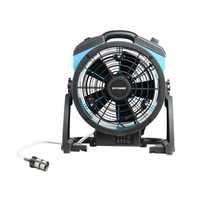 XPOWER FM-65WB 900CFM ВЕНТИЛЯТОР НА АККУМУЛЯТОРЕ СО ВСТРОЕННЫМ НАСОСОМ 