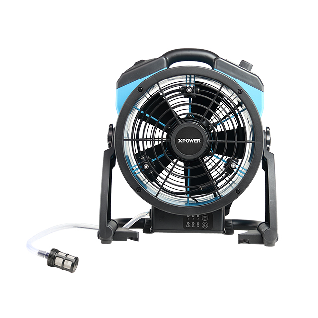 XPower FM-65WB 900CFM Fan Misting Ceallraí le Caidéal Tógtha 