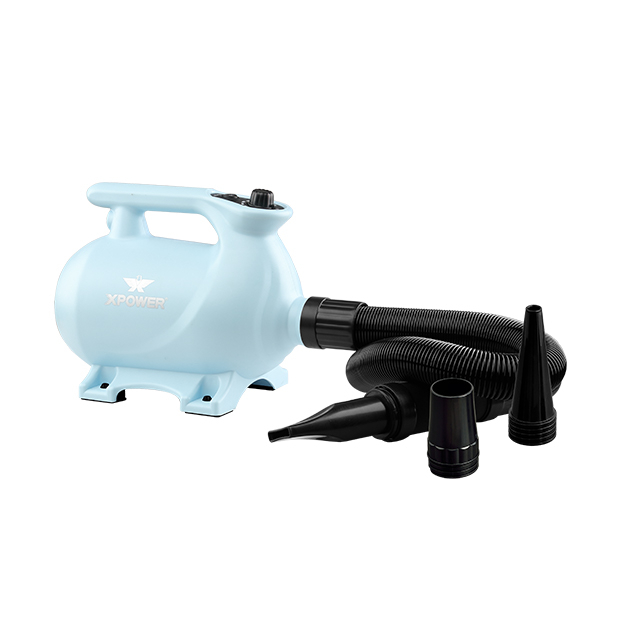 Xpower B-123 Dryer ya Port Port na Mipangilio ya Joto Kutofautisha Kasi 