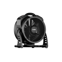 XPOWER M-25 Axial Air Mover med 5 g/t ozongenerator